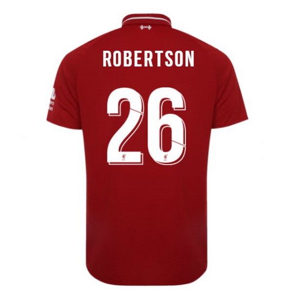 Camiseta Liverpool Replica Primera Ropa Robertson 2018/19 Rojo